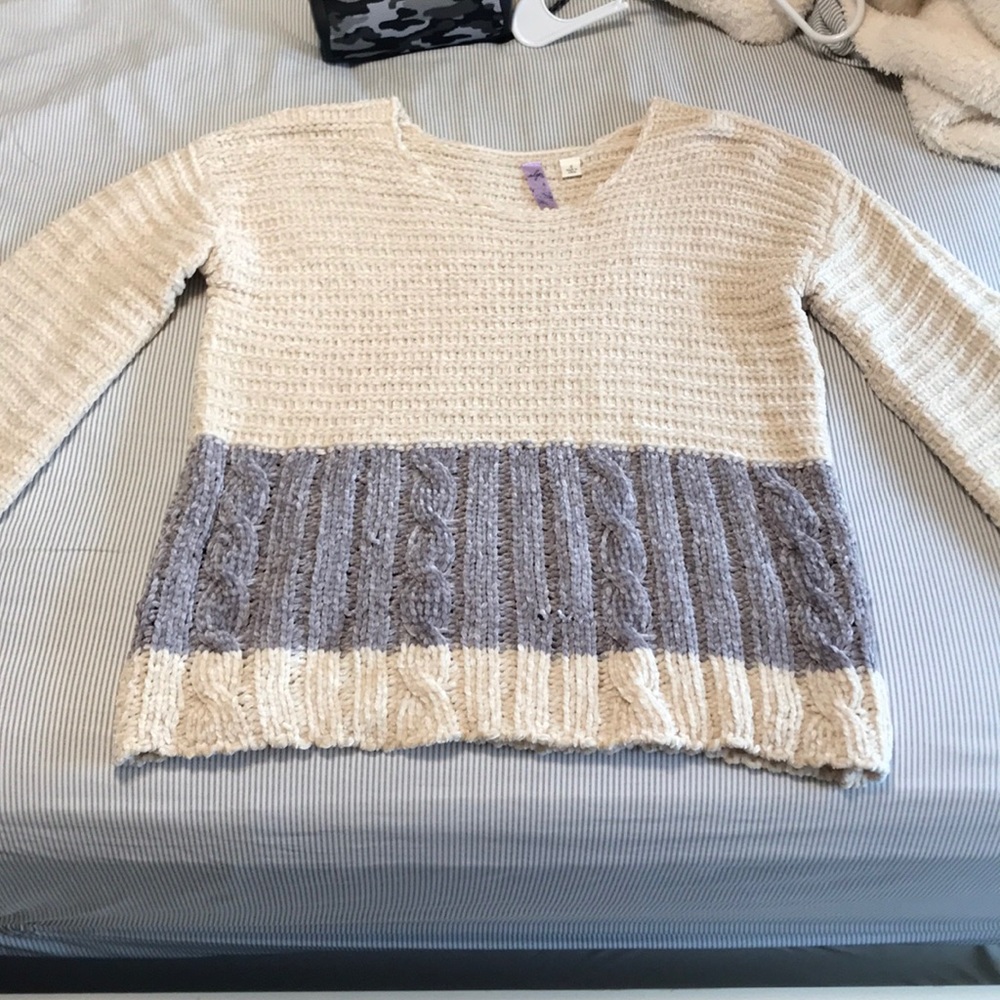Francesca’s chenille sweater